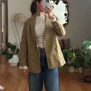 Madewell Women's Khaki and Tan Jacket